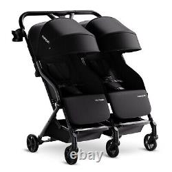 Mompush Lithe Double Ultralight Stroller, Lightweight Side by Side Stroller