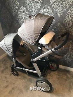 Mothercare Genie Tandem Single & Double Twin Pushchair Footmuff & Raincovers