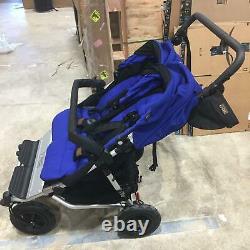 Mountain Buggy 2017 Duet Folding Baby Twin Double Stroller in Marine Blue