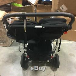 Mountain Buggy 2018 Duet Folding Baby Twin Double Stroller in Black