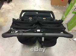 Mountain Buggy 2018 Duet V3 Folding Baby Twin Double Stroller in Black