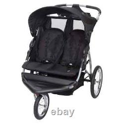 NEW BabyTrend Expedition EX Swivel Travel Jogging Double Baby Stroller Griffin