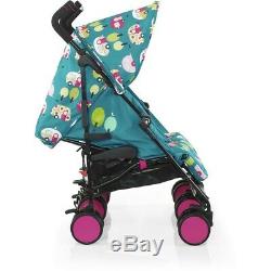 NEW Cosatto Supa Dupa Pram Double Stroller Buggy With Twin Pushchair Raincover