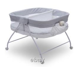 NEW Twin EZ Fold Ultra Compact Double Bassinet Wheel Surround Removable Sheet