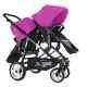 New Foldable Twins Baby Carriage Stroller Twin Can Sit And Lie Double High View