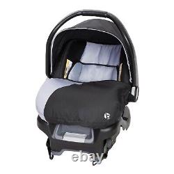 Newborn Baby Double Stroller Frame With 2 Car Seats 2 Portable Playards Bag