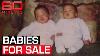 Newborn Twins Auctioned Off Online By Their Mother Twice 60 Minutes Australia