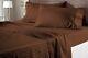 Nice Bed Sheets & Duvet Covers 1200 Tc 100% Cotton Select Item Chocolate