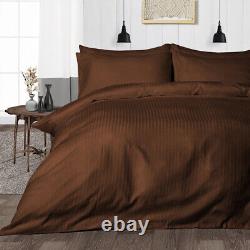 Nice Bed Sheets & Duvet Covers 1200 TC 100% Cotton Select Item Chocolate