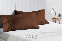 Nice Bed Sheets & Duvet Covers 1200 TC 100% Cotton Select Item Chocolate