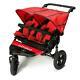 Out N About Double Nipper 360 V4 (carnival Red) All Terrain Twin