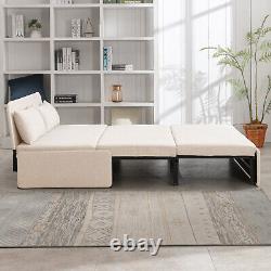 Pull Out Sofa Bed Convertible Sleeper Sofa Twin/Queen Reversible Sleeper Couch