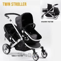 Pushchair Buggy Baby Travel Pram Stroller Single or Twin/Double