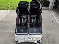 RUNABOUT Twin Tri Mode Valco Baby Double Jogging Stroller All Terrain Not $699