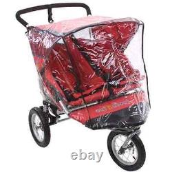 Raincover To Fit Out & About Nipper Twin 360 Double Rain Cover / Fast Delivery