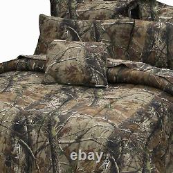 Realtree AP Comforter Set 3 PC Camouflage Bedding Comforter Full King Queen Twin