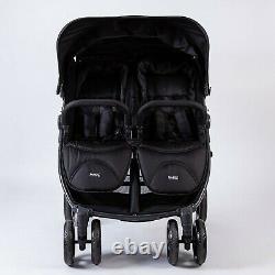 Red Kite Push Me Twini Carbon Jogger Twin Pushchair Twins Stroller Baby Toddler