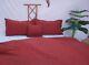 Red Color Linen Bedding Set Queen Comforter Twin Full Queen King Duvet Set