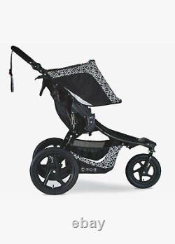 Revolution Flex 3.0 Duallie Double Jogging Stroller Lunar Black Brand New