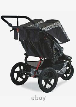 Revolution Flex 3.0 Duallie Double Jogging Stroller Lunar Black Brand New