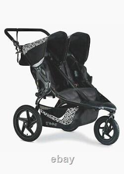 Revolution Flex 3.0 Duallie Double Jogging Stroller Lunar Black Brand New