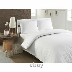 Royal Luxury Bedding 800TC 100%Egyptian Cotton Twin/Full/Queen/King White Solid