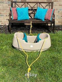 STEP 2 Double Two Child Toddler Swing TWINS Tandem RARE! Ships Fast