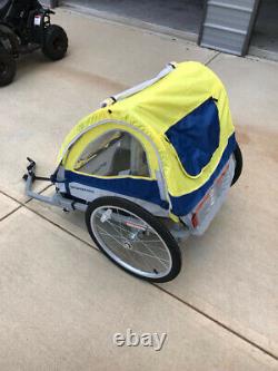 Schwinn Bike Dual Twin Baby Child Carrier Pull-behind Trailer