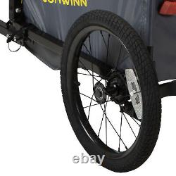 Schwinn Willow River Double Trailer withStroller Kit & Aluminum Frame Design(Used)