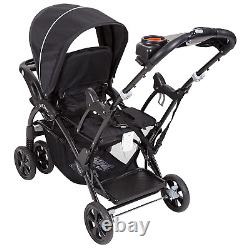Sit N' Stand Double Stroller, Onyx