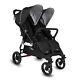 Slim Twin Stroller 2024, Double Stroller, Font Bar, Easy To Fold, Licorice