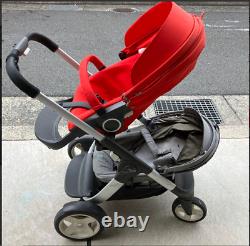 Stokke double Seat baby Stroller for Twin Babies