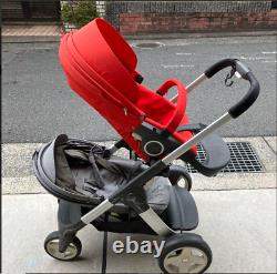 Stokke double Seat baby Stroller for Twin Babies