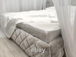 Stone washed linen Fitted bed sheet single twin full double queen California
