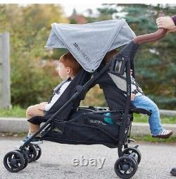 Summer Infant 3Dlite Tandem Folding Lightweight Back to Back Double Stroller