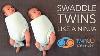 Swaddle Twins To Get More Sleep By Twingo Carrier