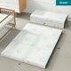 Teqsli 4 Tri-folding Mattress Sofa Bed Memory Foam Mat Twin-xl Full Queen