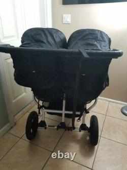 The Baby Jogger City Elite Twin Double Seat Stroller Side by Side, Black