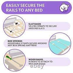 Toddler Bed Rail Guard Bed Rails for Kids, Twin, Full, Queen & King Size Be