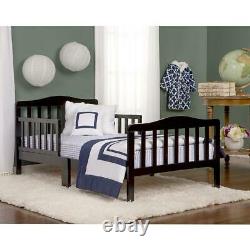 Toddler Bed Wood Girl Boy Furniture Bedroom Child Kids With Two Side Safety Rail