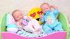 Twin Baby Dolls Family Routine In The Dollhouse With Bedtime Stories Play Dolls