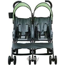 Twin Baby Double Stroller Toddler Carriage Folding Pushchair Infant Carrier New