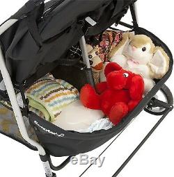 Twin Baby Stroller Travel Jogger Kid Double Car Seat Safety Adjustable Portable