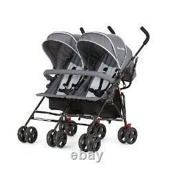 Twin Double Baby Stroller Ultra Lightweight Foldable Compact Travel