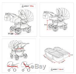 Twin Double tandem pushchair/buggy