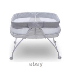 Twin Fold Ultra Compact Double Bassinet, Free shipping