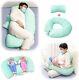 Twin Nursing Pillow Feeding For Breastfeeding Twins Baby And Positioner Pillow