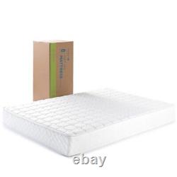 Twin Size Mattress 8 Inch Luxury Bedroom Coil Spring Back Pain Relief Bed