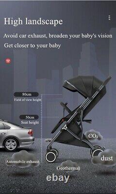 Twin baby strollers lightweight portable folding Baby Carriage Double Seat Carts