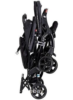 Twins Baby Children Sit n Stand Double Stroller Combo Nursery Center Playard Bag